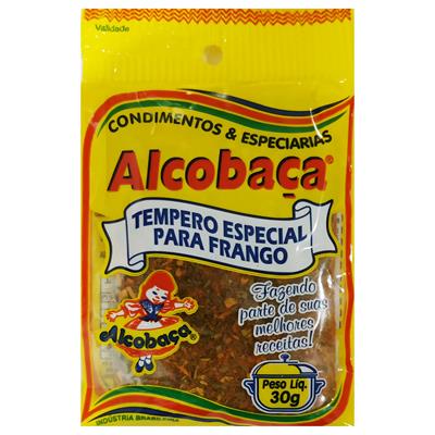 TEMPERO ESPECIAL PARA FRANGO ALCOBAÇA 30G
