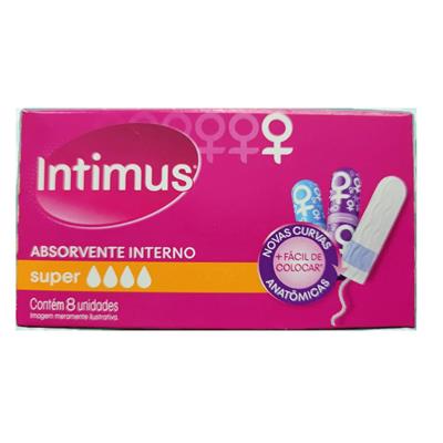ABSORVENTE INTERNO SUPER 8UN INTIMUS