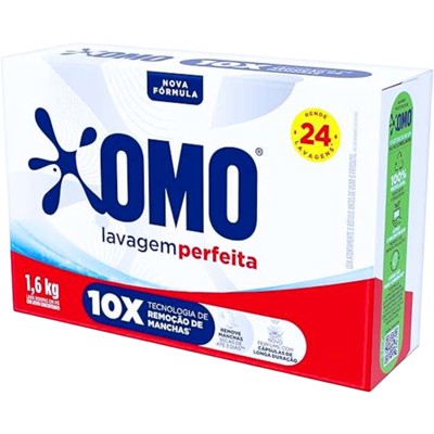 SABÃO EM PÓ LAVAGEM PERFEITA OMO 1,6KG