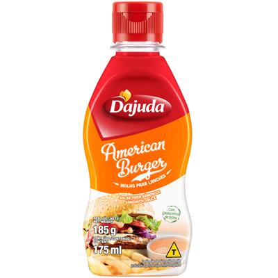 MOLHO LANCHE AMERICAN BURGER D'AJUDA 185G