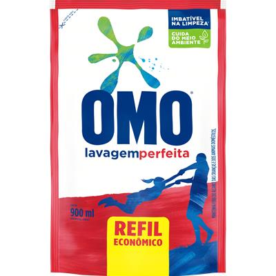 LAVA ROUPAS LÍQUIDO LAVAGEM PERFEITA OMO 900ML