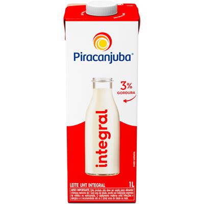 LEITE UHT INTEGRAL PIRACANJUBA 1L