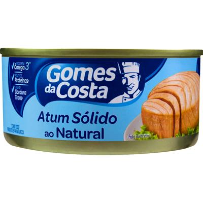 ATUM SÓLIDO AO NATURAL GOMES DA COSTA 120G