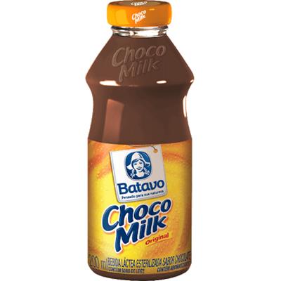 BEBIDA LÁCTEA DE CHOCOLATE CHOCOMILK BATAVO 200ML