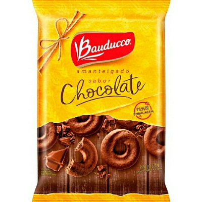 BISCOITO RECHEADOS DUPLO CHOCOLATE BAUDUCCO 65G - SUPERMERCADO BIG DOG