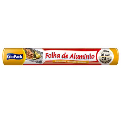 PAPEL ALUMÍNIO GIOPACK 1 ROLO