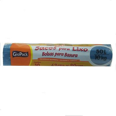 SACOS PARA LIXO GIOPACK 50L 10UN