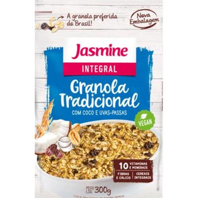 GRANOLA INTEGRAL TRADICIONAL JASMINE 300G