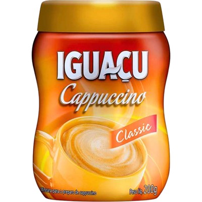 CAPPUCCINO SOLÚVEL CLASSIC IGUAÇU 200G