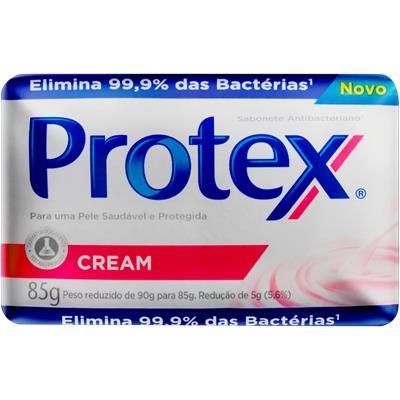 SABONETE EM BARRA ANTIBACTERIANO CREAM PROTEX 85G