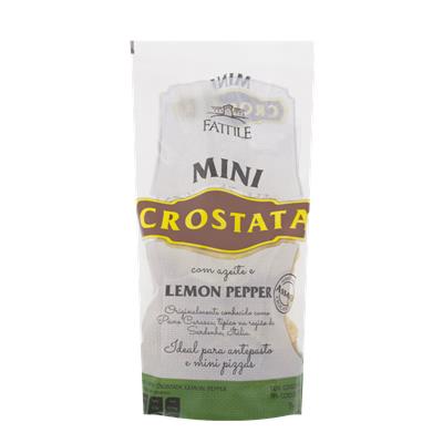 MINI CROSTATA LEMON E PEPPER FATTILE PACOTE 100G - Belíssima Casa di Frutas