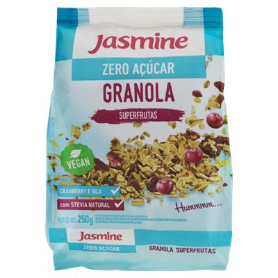 GRANOLA SUPERFRUTAS ZERO AÇÚCAR JASMINE 250G