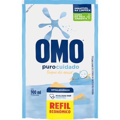 LAVA ROUPAS LÍQUIDO PURO CUIDADO OMO 900ML
