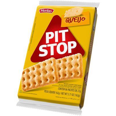 BISCOITO MARILAN PIT STOP QUEIJO 162G 