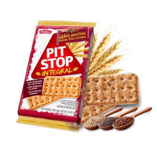 BISCOITO MARILAN PIT STOP GRÃOS ANCESTRAIS 168G 
