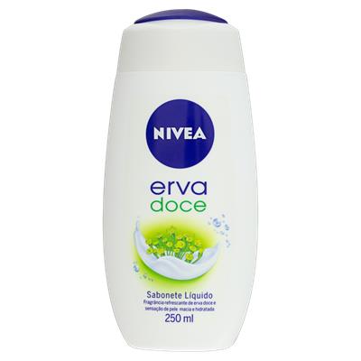 SABONETE LÍQUIDO ERVA-DOCE NIVEA FRASCO 250ML