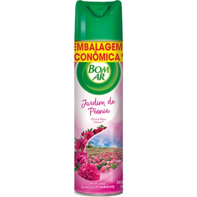 PURIFICADOR ODORES JARDIM DE PÊONIA BOM AR 360ML