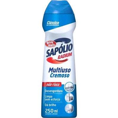SAPONÁCEO CREMOSO MULTIUSO SAPÓLIO RADIUM 250ML