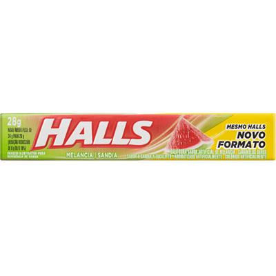 BALA DURA SABOR MELÂNCIA HALLS 28G