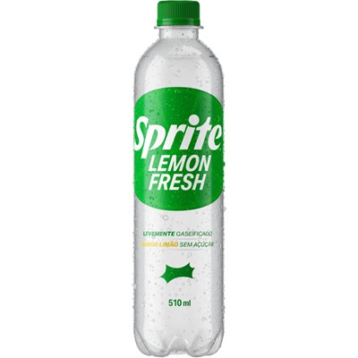 REFRIGERANTE LEMON FRESH SEM AÇÚCAR SPRITE 510ML
