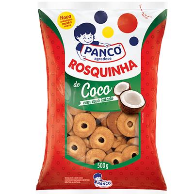 BISCOITO PANCO ROSQUINHA COCO 500G 