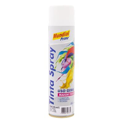 TINTA USO GERAL SPRAY BRANCO BRILHANTE 400ML