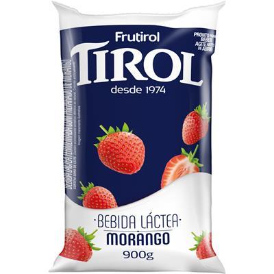 BEBIDA LÁCTEA SABOR MORANGO FRUTIROL TIROL 900G