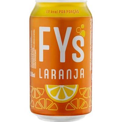 REFRIGERANTE SABOR LARANJA FYS 350ML