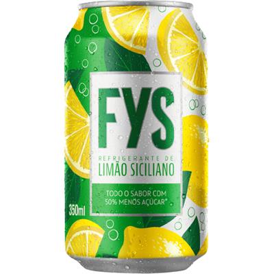 REFRIGERANTE LIMÃO SICILIANO FYS 350ML