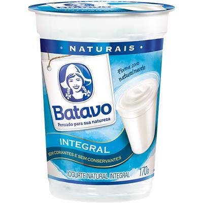 IOGURTE INTEGRAL NATURAL BATAVO 170G