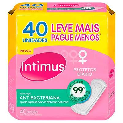 PROTETOR DIÁRIO S/ PERFUME E S/ ABAS ANTI INTIMUS
