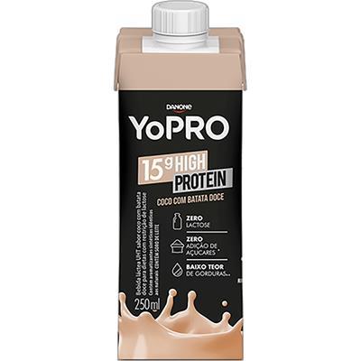 BEBIDA LÁCTEA UHT COCO COM BATATA DOCE YOPRO 250ML