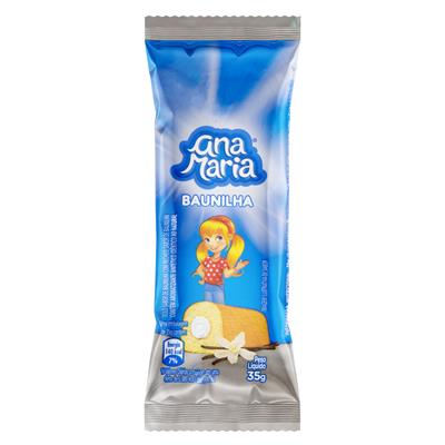 BOLO BAUNILHA RECHEIO BAUNILHA ANA MARIA 35G