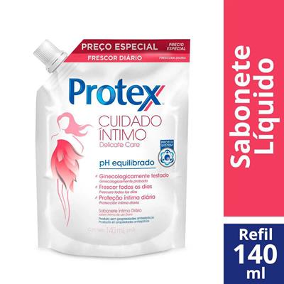 REFIL SABONETE LÍQUIDO ÍNTIMO PROTEX ÍNTIMO 140ML