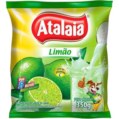 SUCO EM PÓ SABOR LIMÃO ATALAIA 350G