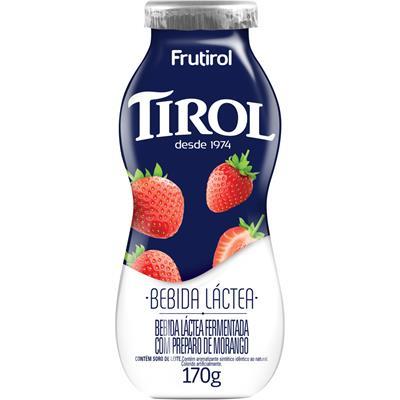 BEBIDA LÁCTEA SABOR MORANGO FRUTIROL TIROL 170G