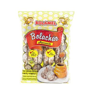 BOLACHÃO BOLAMEL AÇUCARADO PACOTE 800G