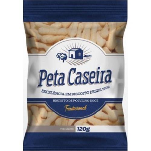 BISCOITO POLVILHO PETA CASEIRA TRADICIONAL 120G 