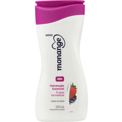 DESODORANTE CORPORAL FRUTA VERMELHA MONANGE 200ML