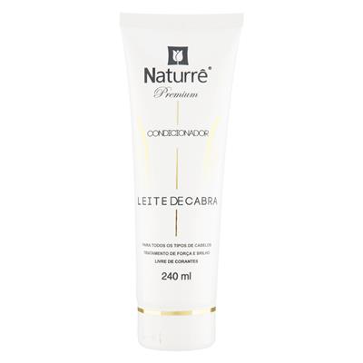 CONDICIONADOR NATURRÊ LEITE DE CABRA BISNAGA 240ML