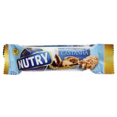 BARRA CEREAL BARRA NUTRY CASTANHA 22G 