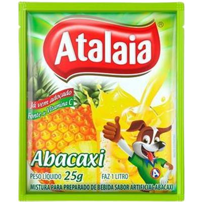 SUCO EM PÓ SABOR ABACAXI ATALAIA 25G