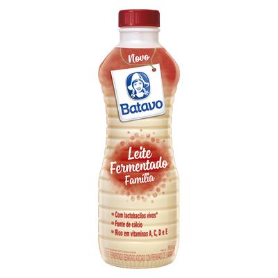 LEITE FERMENTADO DESNATADO BATAVO GARRAFA 850G
