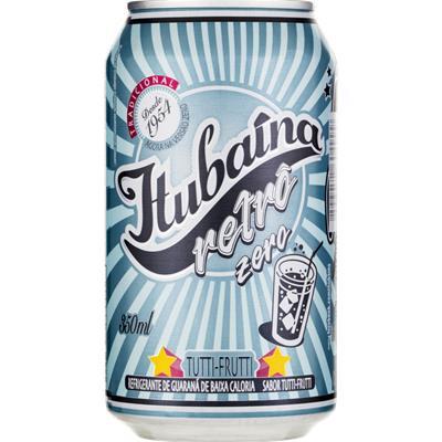 REFRIGERANTE TUTTI FRUTTI ZERO ITUBAÍNA 350ML