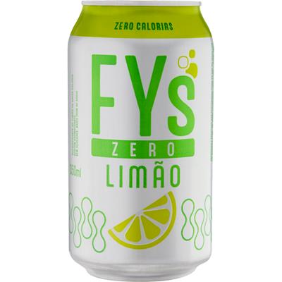 REFRIGERANTE SABOR LIMÃO ZERO FYS 350ML