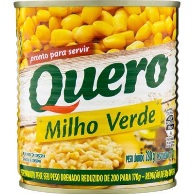 MILHO VERDE EM CONSERVA QUERO 170G