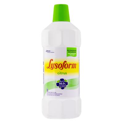 DESINFETANTE USO GERAL CITRUS LYSOFORM FRASCO 1L