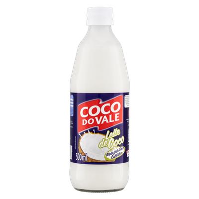 LEITE DE COCO RTC COCO DO VALE VIDRO 500ML