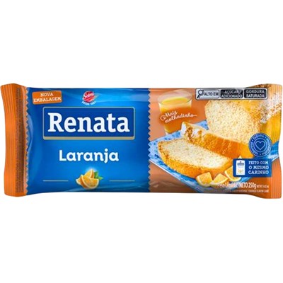 BOLO DE LARANJA RENATA 250G