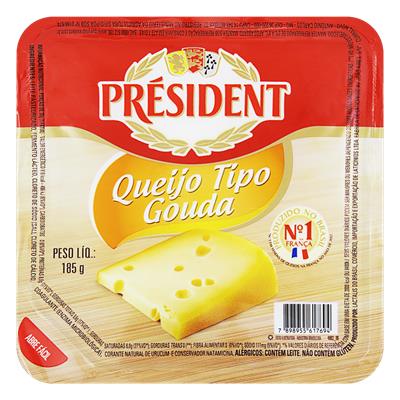 QUEIJO GOUDA PRÉSIDENT 185G